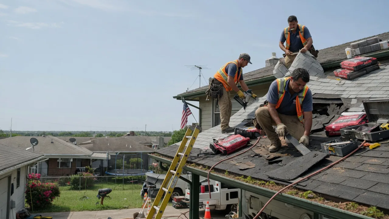 Roof Repair in Milfay, OK near me